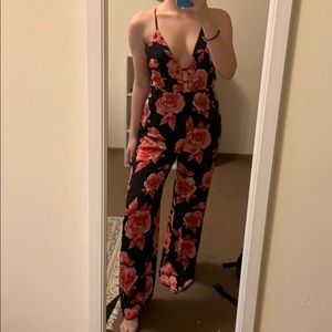 Floral jumpsuit